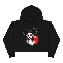 Load image into Gallery viewer, Black Venus Crop Hoodie