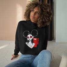 Load image into Gallery viewer, Black Venus Crop Hoodie
